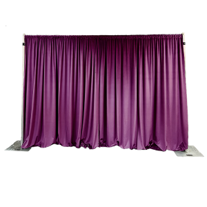 berry-velvet-pipe-drape